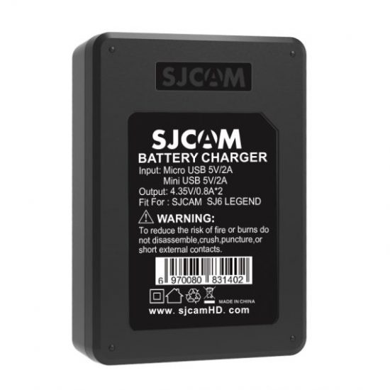 Зарядка для двух аккумуляторов SJCAM SJ6