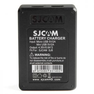 Набор: 2 аккумулятора + зарядное устройство для SJCAM SJ8