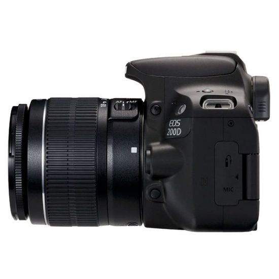 Canon EOS 200D 18-55 DC III Black