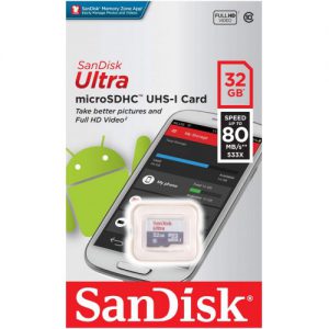 SanDisk Ultra microSDHC UHS-I 32GB