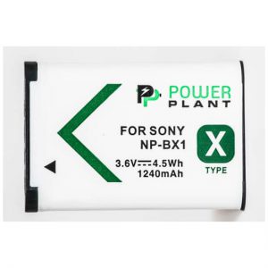 PowerPlant Sony NP-BX1 1240mAh
